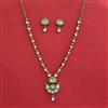 Kundan Classic Necklace With Mehndi Plating