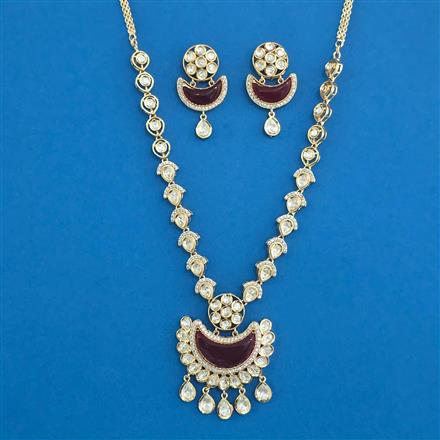 Kundan Classic Necklace With Carat Plating
