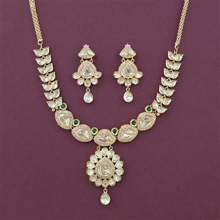 Kundan Classic Necklace With Carat Plating