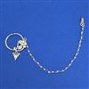 Kundan Pressing Nose Ring with Carat Plating
