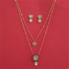 Kundan Classic Pendant Set With Carat Plating