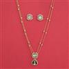 Kundan Classic Pendant Set With Carat Plating
