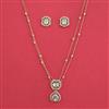 Kundan Classic Pendant Set With Carat Plating