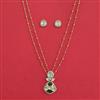 Kundan Classic Pendant Set With Carat Plating