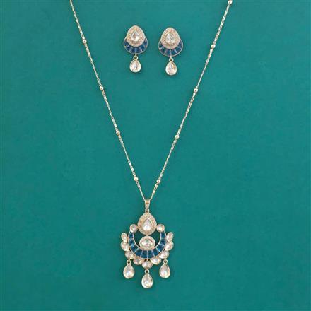 Kundan Classic Pendant Set with Carat Plating