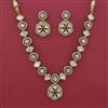 Kundan Classic Necklace with Mehndi Plating