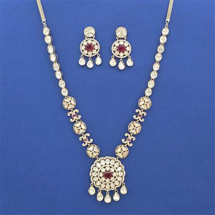 Kundan Classic Necklace With Carat Plating