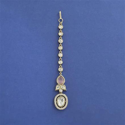 Kundan Classic Tikka with Mehndi Plating