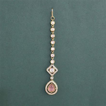 Kundan Classic Tikka with Mehndi Plating