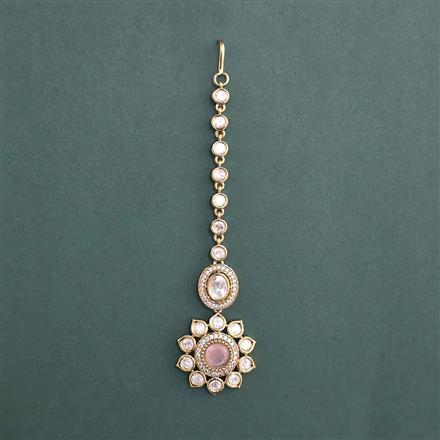 Kundan Classic Tikka with Mehndi Plating