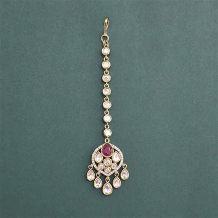 Kundan Classic Tikka with Mehndi Plating