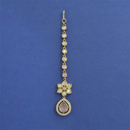 Kundan Classic Tikka with Mehndi Plating