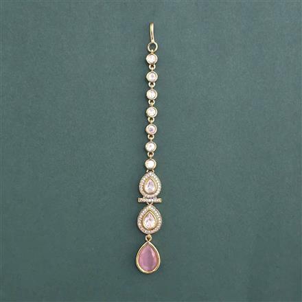 Kundan Classic Tikka with Mehndi Plating