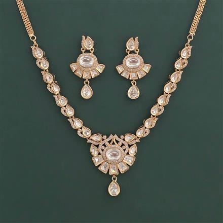 Kundan Classic Necklace with Carat Plating