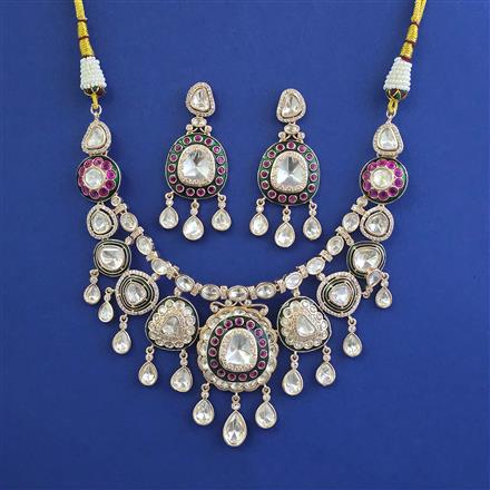 Kundan Classic Necklace With Carat Plating