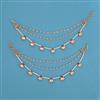 Kundan Classic Ear Chain with Carat Plating