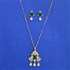 Kundan Classic Pendant Set with Carat Plating