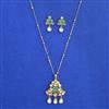 Kundan Classic Pendant Set with Carat Plating