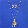 Kundan Classic Pendant Set with Carat Plating