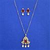 Kundan Classic Pendant Set with Carat Plating