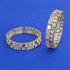 Kundan 2 Pc Openable Bangles with Carat Plating