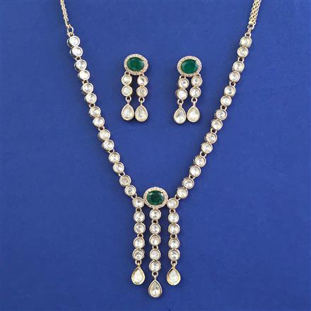Kundan Classic Necklace with Carat Plating