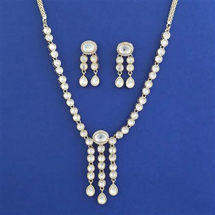 Kundan Classic Necklace with Carat Plating
