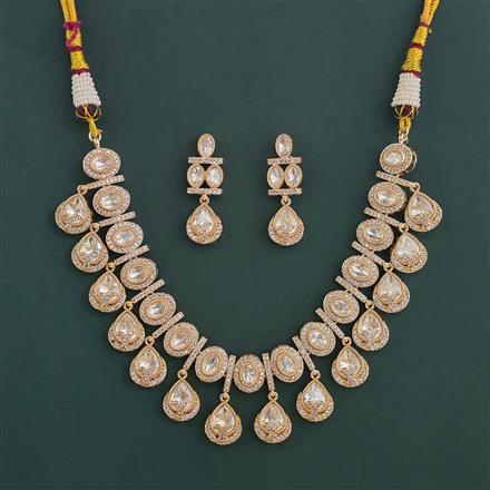 Kundan Classic Necklace with Carat Plating