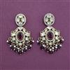 Kundan Classic Earring with Mehndi Plating