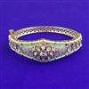 Kundan Openable kada with Carat Plating