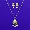 Kundan Classic Pendant Set with Carat Plating