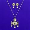 Kundan Classic Pendant Set with Carat Plating