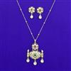 Kundan Classic Pendant Set with Carat Plating