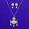 Kundan Classic Pendant Set with Carat Plating