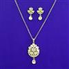 Kundan Classic Pendant Set with Carat Plating
