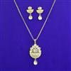 Kundan Classic Pendant Set with Carat Plating