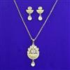 Kundan Classic Pendant Set with Carat Plating