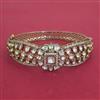 Kundan Openable Kada With Mehndi Plating