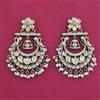 Kundan Birds Earring with Mehndi Plating