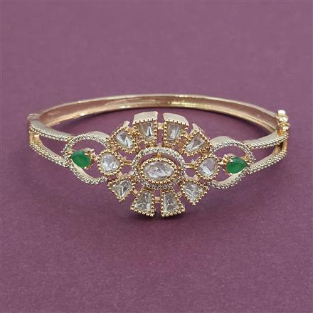 Kundan Openable kada with Carat Plating