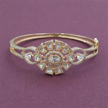 Kundan Openable kada with Carat Plating