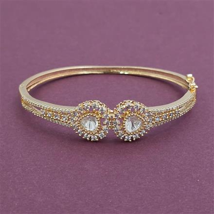 Kundan Openable kada with Carat Plating