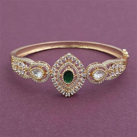 Kundan Openable kada with Carat Plating