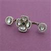 Kundan Classic Ring with Mehndi Plating