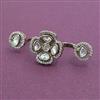 Kundan Classic Ring with Mehndi Plating
