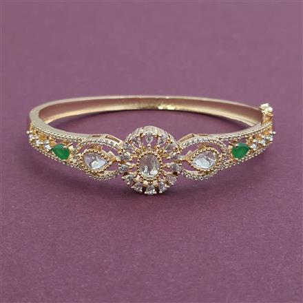 Kundan Openable Kada With Carat Plating