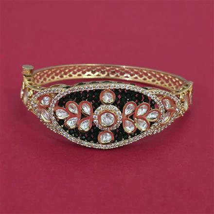 Kundan Openable kada with Carat Plating