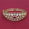 Kundan Openable kada with Carat Plating
