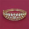 Kundan Openable kada with Carat Plating