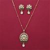 Kundan Classic Pendant Set with Carat Plating